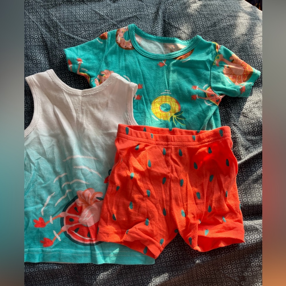 Baby Girl Summer Time Sleep Ware